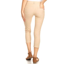 Load image into Gallery viewer, Camel Classic Solid Skinny Jeggings
