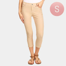 Load image into Gallery viewer, Camel Classic Solid Skinny Jeggings
