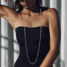 Load image into Gallery viewer, Round Lucite Link Long Necklace

