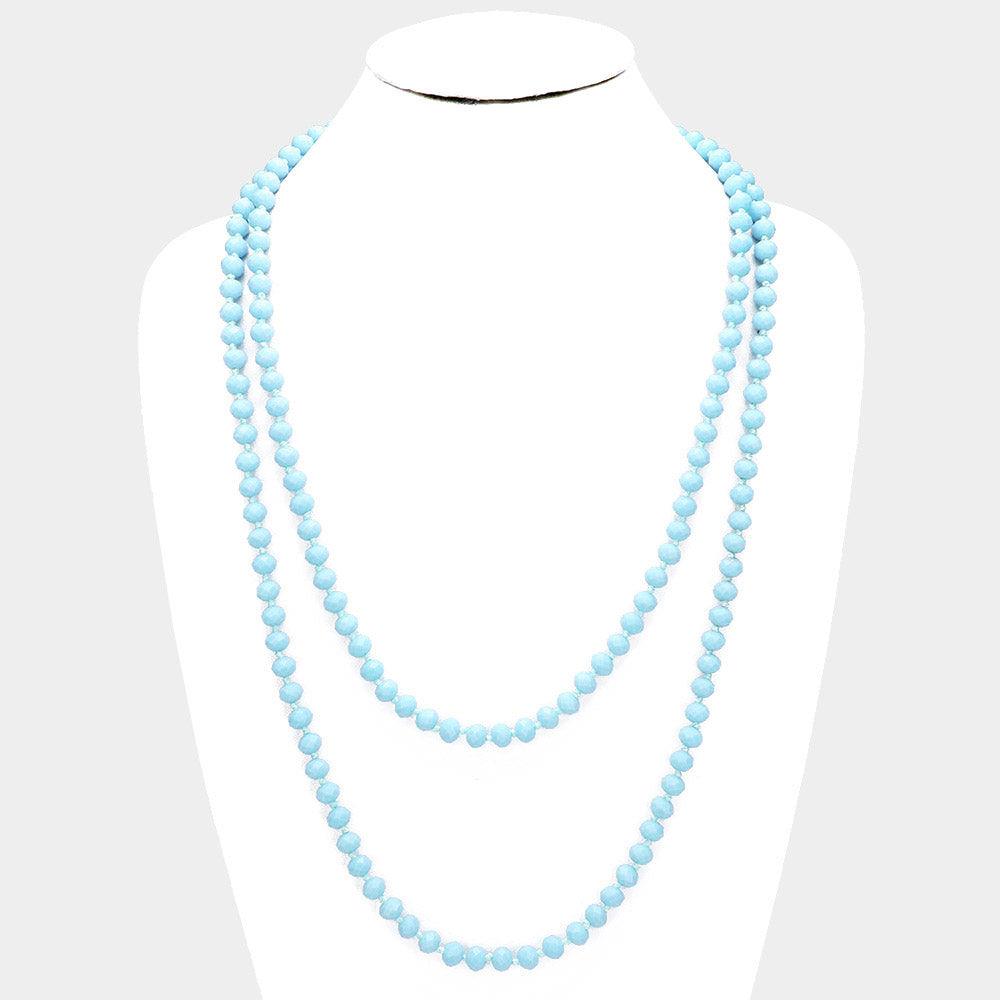 Beaded  Long Necklace