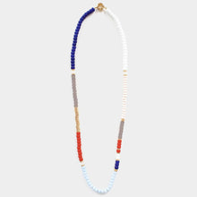 Load image into Gallery viewer, Resin Beaded Long Necklace
