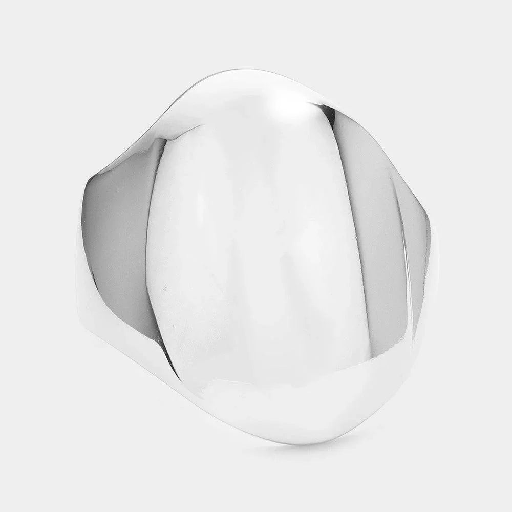 Abstract Metal Hinged Bracelet - Jewelry Store by Erik Rayo