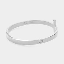 Load image into Gallery viewer, Silver Cross Stainless Steel Bracelet
