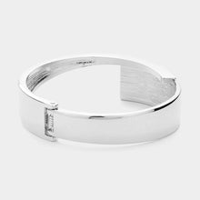 Load image into Gallery viewer, Metal Hinged Bangle Bracelet
