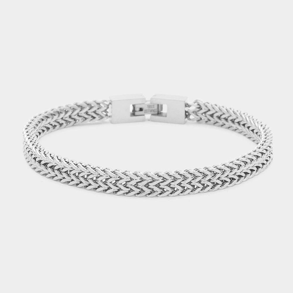 Double Franco Link Chain Bracelet - Jewelry Store by Erik Rayo