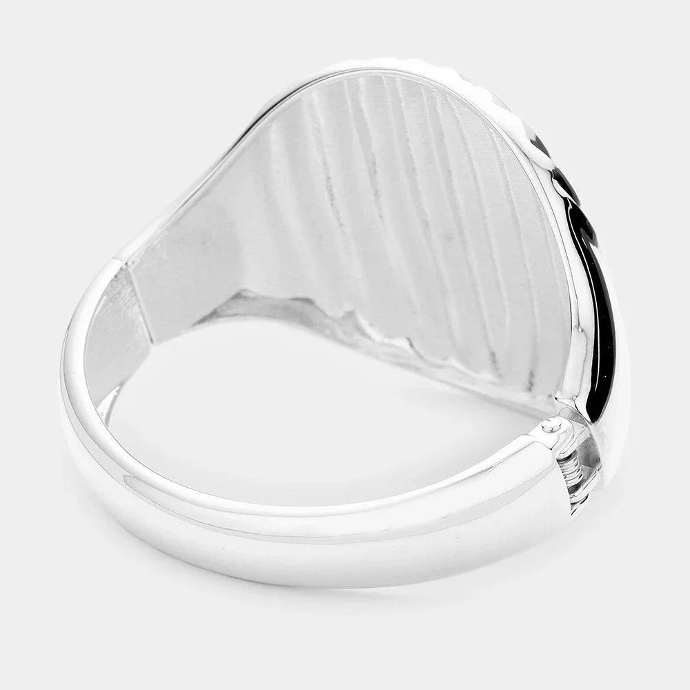 Embossed Metal Bracelet - Jewelry Store by Erik Rayo