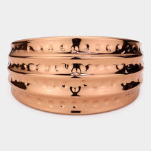 Load image into Gallery viewer, Hinged Metal Bangle Bracelet
