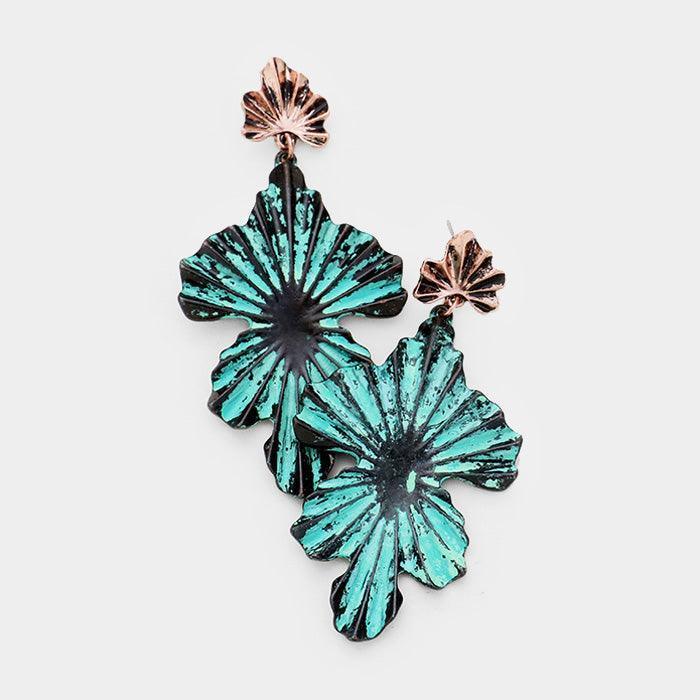 Folded Metal Earrings - Jewelry Store by Erik Rayo