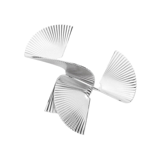 3D Abstract Metal Earrings - Jewelry Store by Erik Rayo