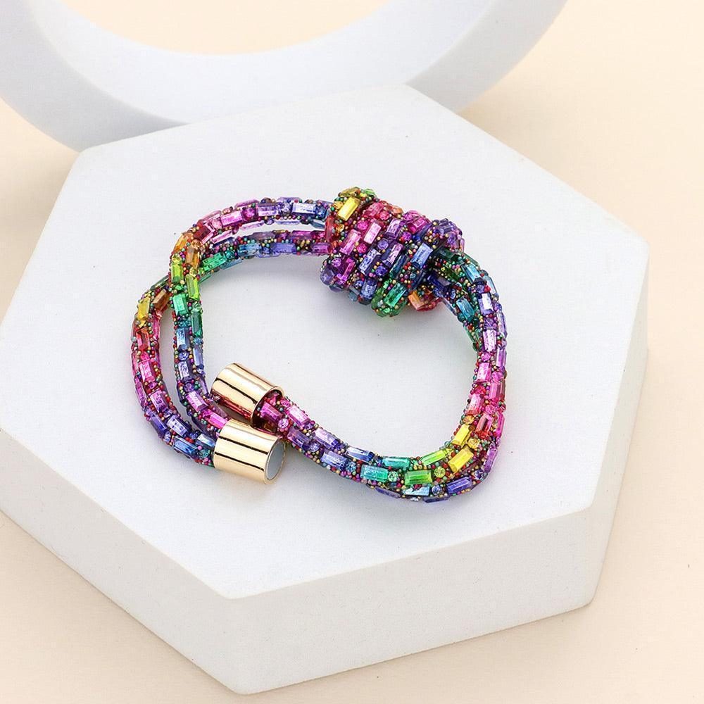Bling Knot Magnetic Bracelet - Jewelry Store by Erik Rayo