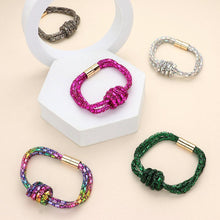 Load image into Gallery viewer, Bling Knot Magnetic Bracelet
