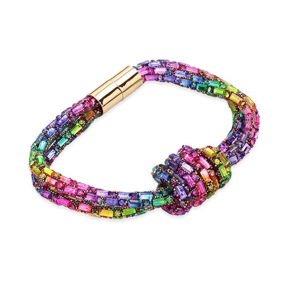 Bling Knot Magnetic Bracelet - Jewelry Store by Erik Rayo