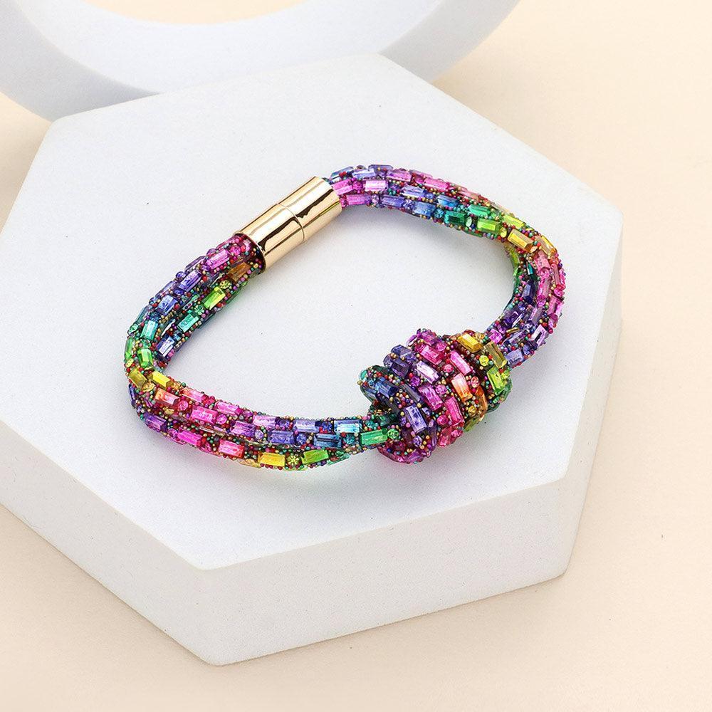 Bling Knot Magnetic Bracelet - Jewelry Store by Erik Rayo