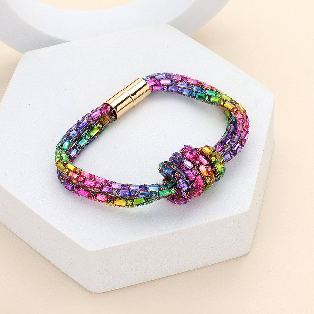 Bling Knot Magnetic Bracelet