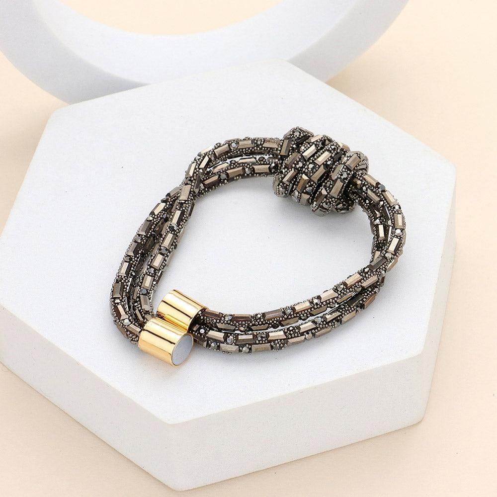 Bling Knot Magnetic Bracelet - Jewelry Store by Erik Rayo