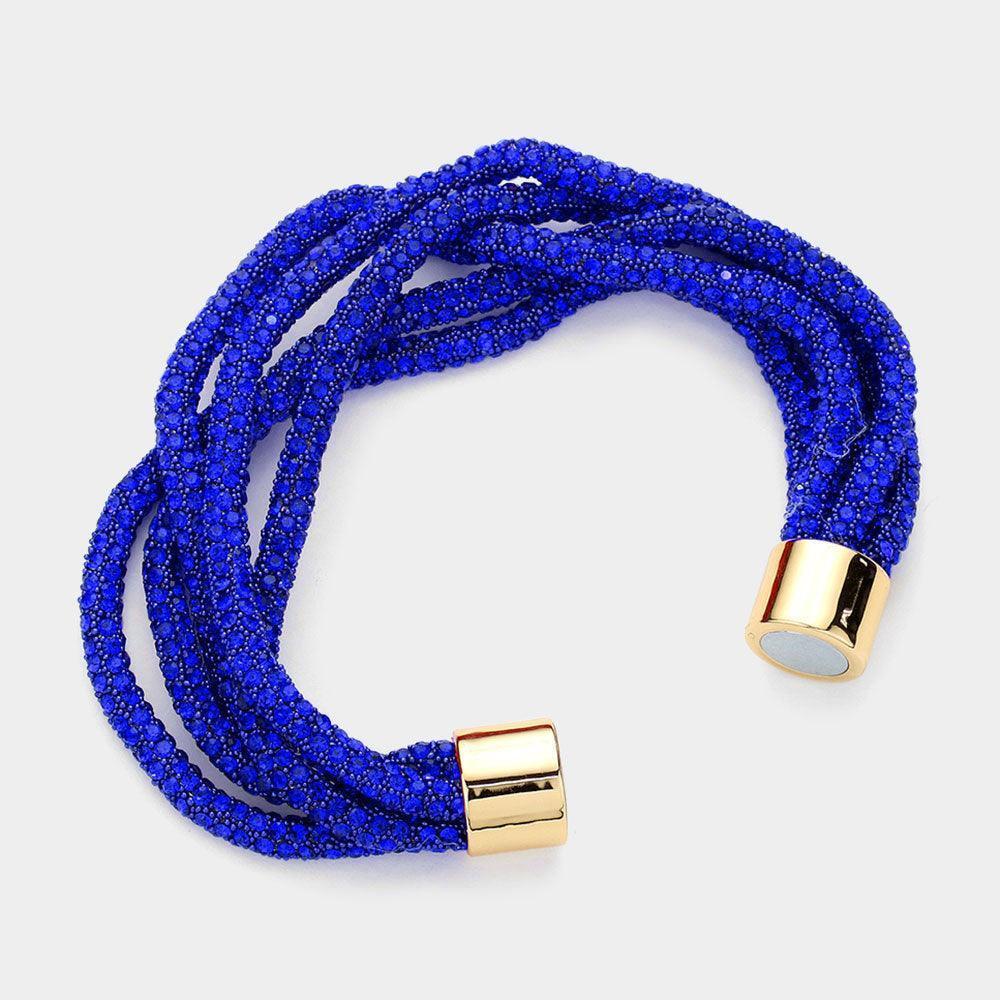 Gold Bling Multi Layered Magnetic Bracelet - Jewelry Store by Erik Rayo