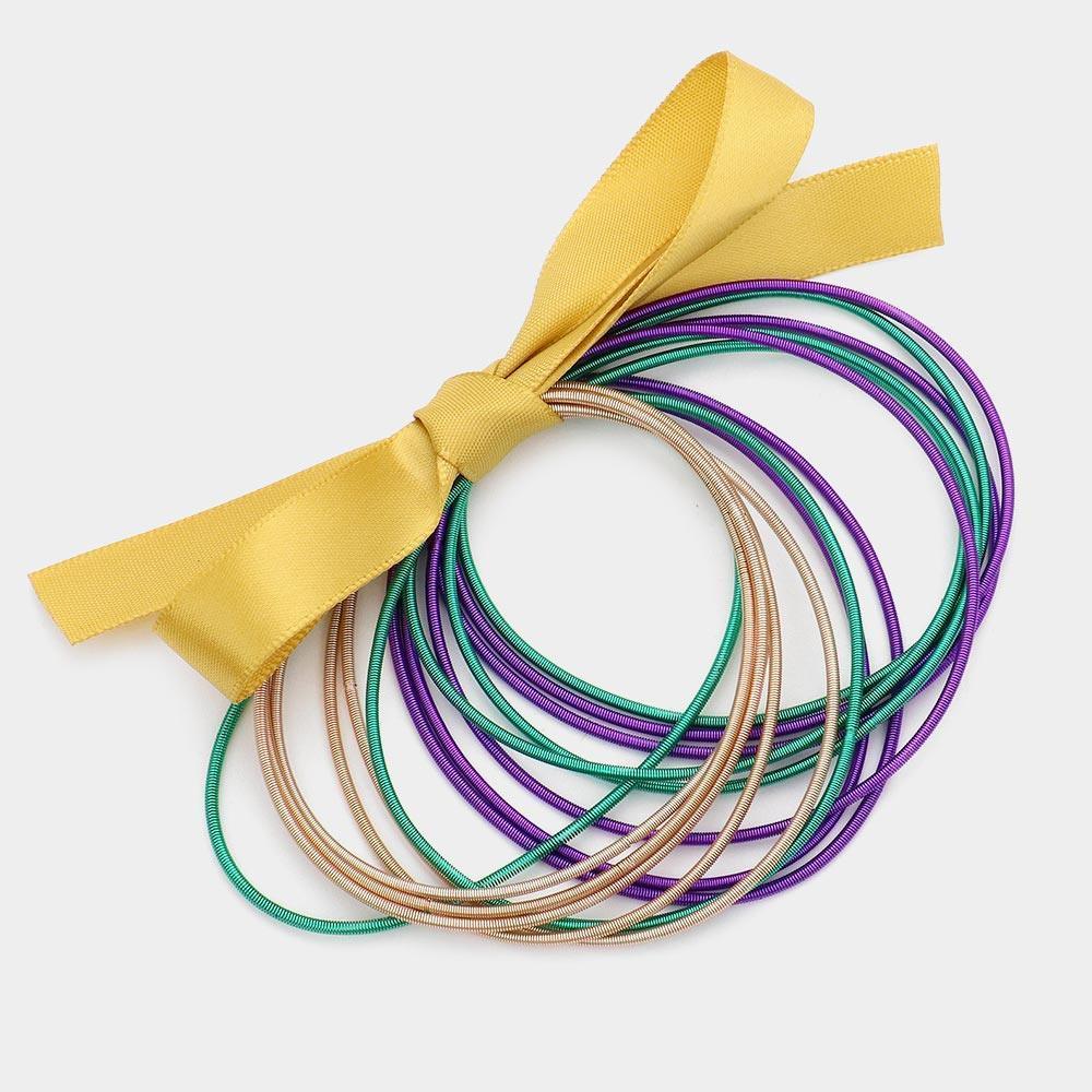 15PCS - Guitar String Stackable Stretch Bracelets - Jewelry Store by Erik Rayo