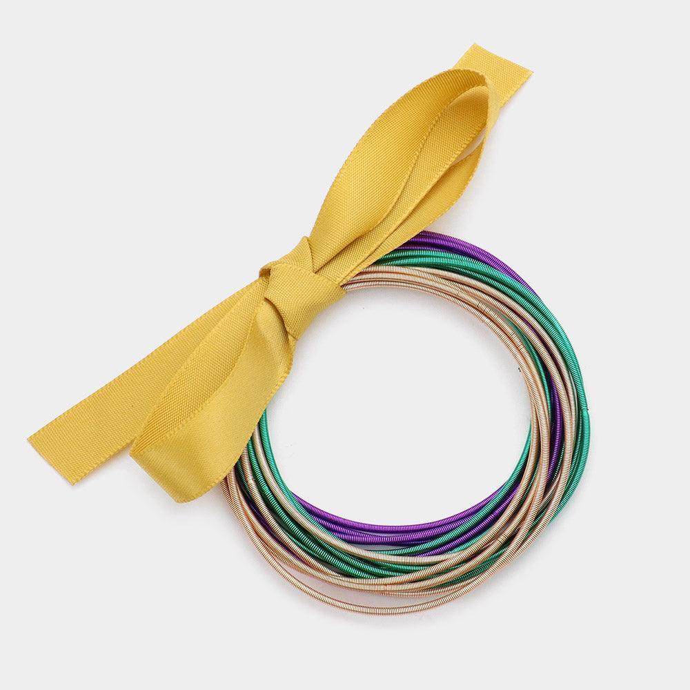15PCS - Guitar String Stackable Stretch Bracelets - Jewelry Store by Erik Rayo