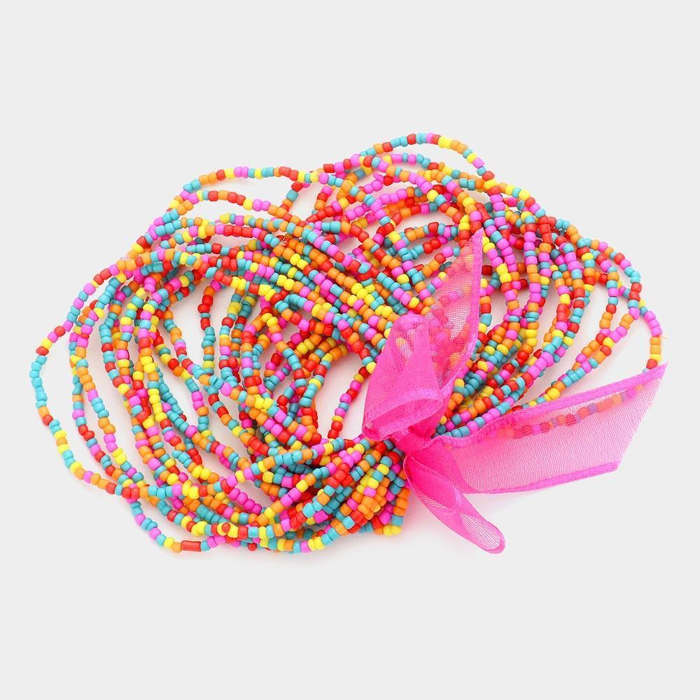 25PCS - Seed Beaded Stretch Bracelets - Jewelry Store by Erik Rayo