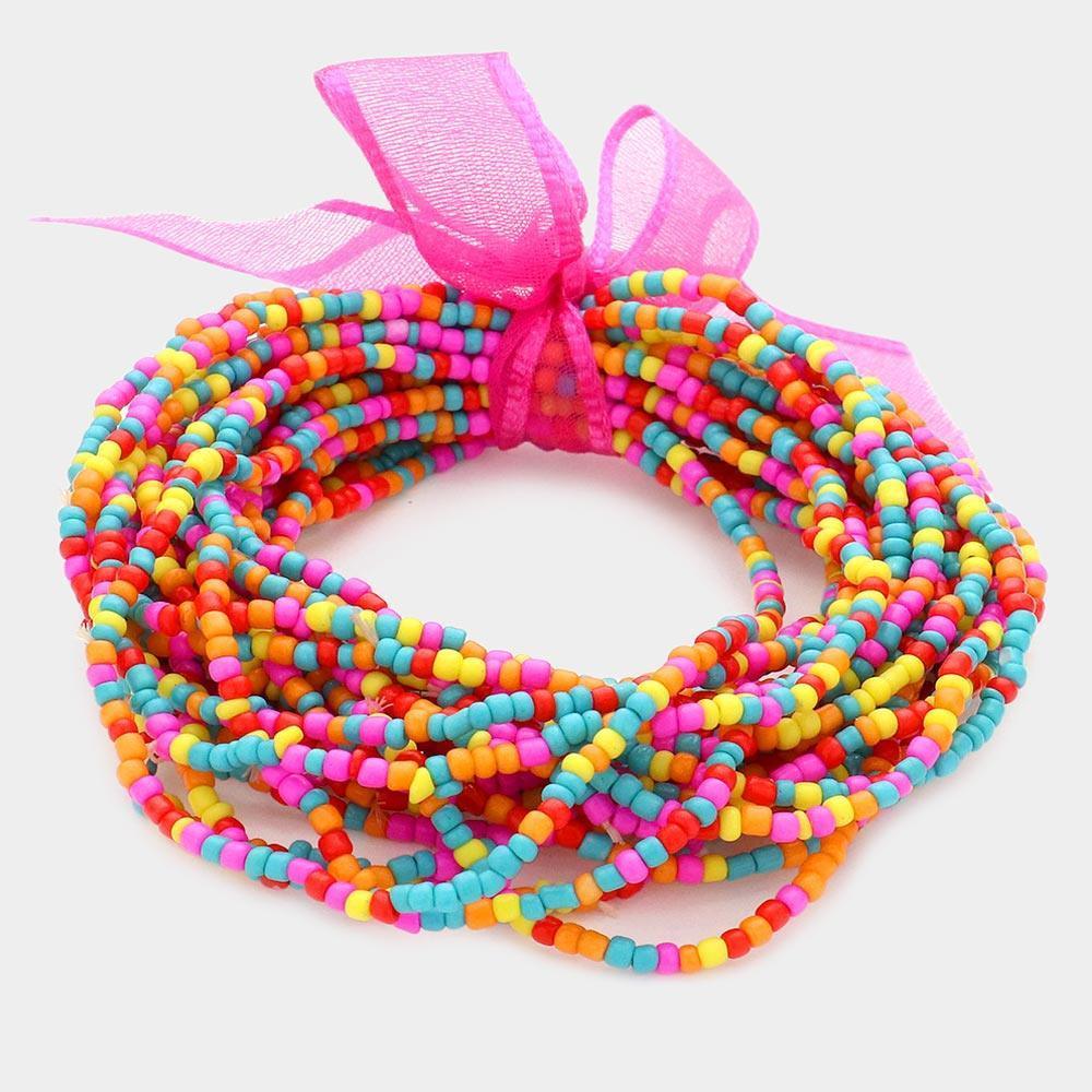 25PCS - Seed Beaded Stretch Bracelets - Jewelry Store by Erik Rayo