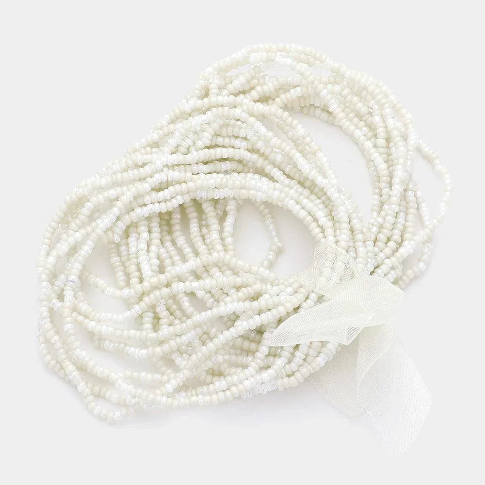 25PCS - Seed Beaded Stretch Bracelets - Jewelry Store by Erik Rayo