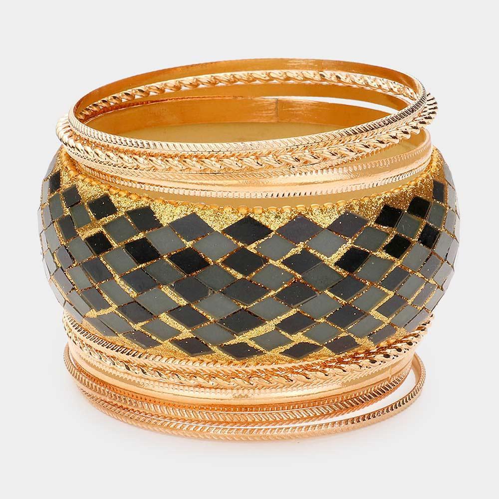 11PCS - Multi Layered Bangle Bracelets - Jewelry Store by Erik Rayo