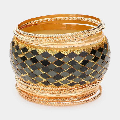 11PCS - Multi Layered Bangle Bracelets - Jewelry Store by Erik Rayo