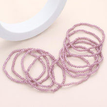 Load image into Gallery viewer, 10PCS - Faceted Beaded Multi Layered Stretch Bracelets
