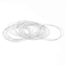 Load image into Gallery viewer, Silver 30PCS  Guitar String Stackable Stretch Bracelets
