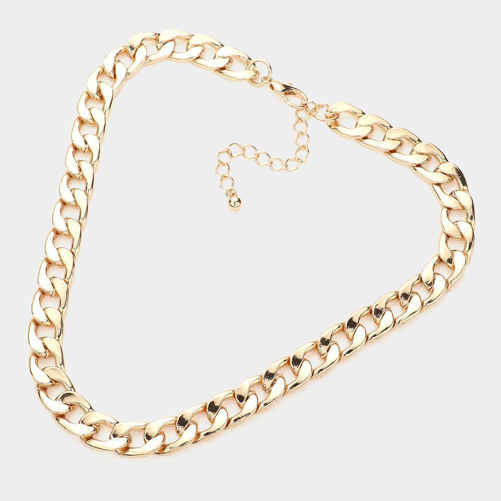 Gold Gold Dipped Metal Chain Necklace - Jewelry Store by Erik Rayo