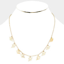 Load image into Gallery viewer, Gold Dolphin Metal Necklace
