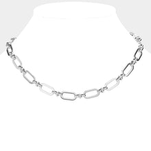 Load image into Gallery viewer, Gold 18K White Gold Dipped Stainless Steel Premium Handmade Chain Necklace
