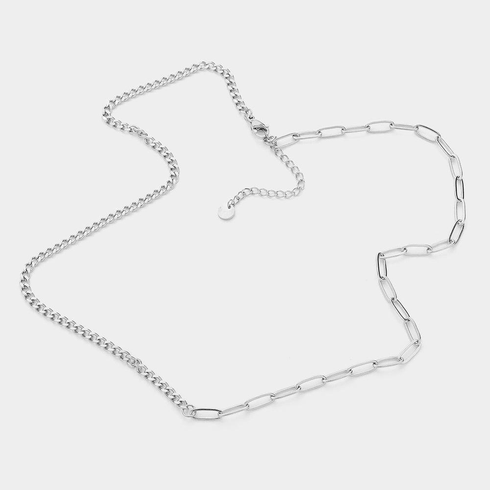 Stainless Steel Chain Necklace - Jewelry Store by Erik Rayo