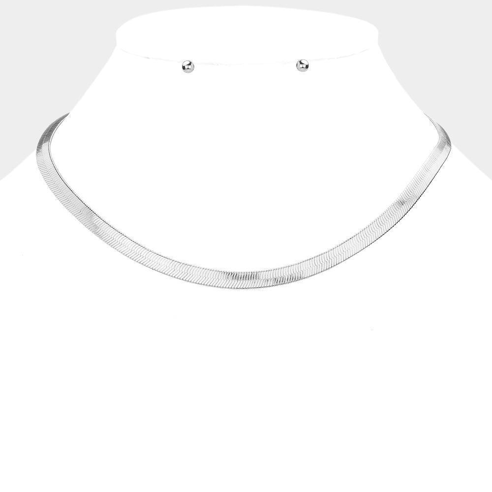 Snake Metal Chain Necklace - Jewelry Store by Erik Rayo