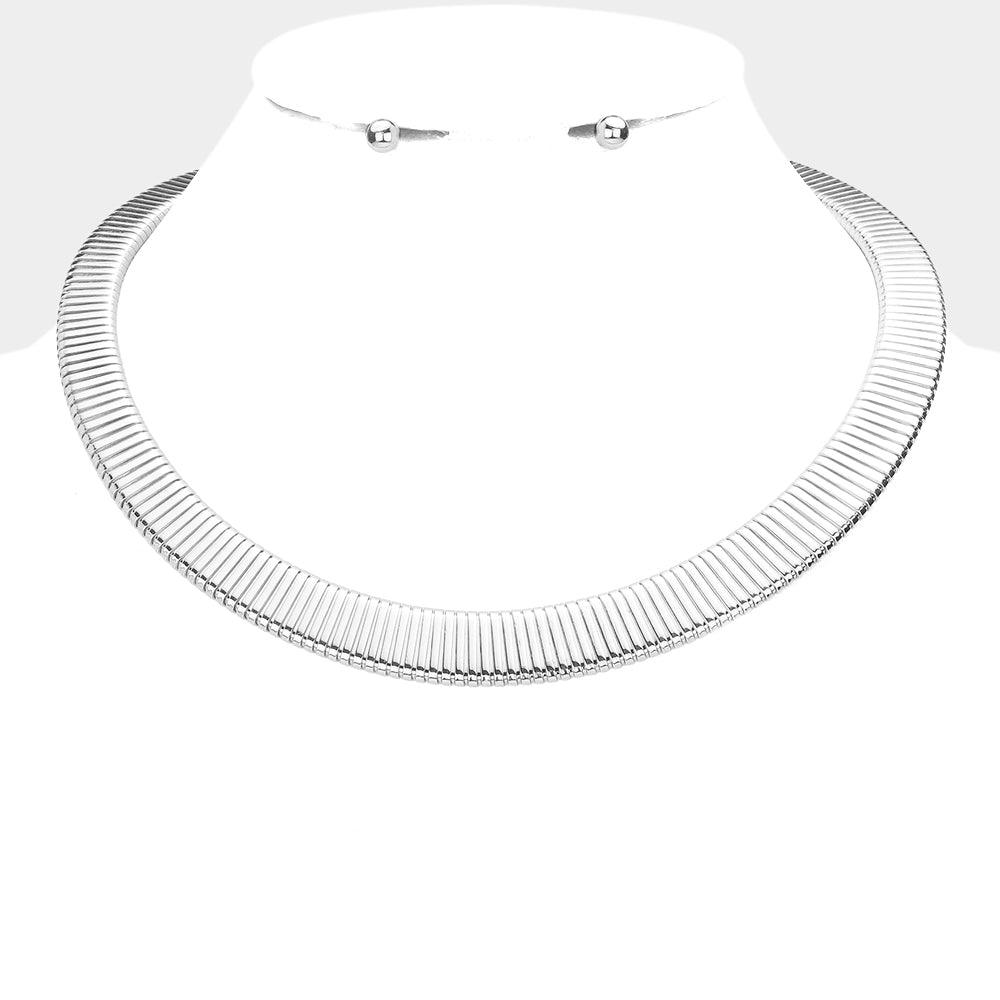 Metal Collar Necklace