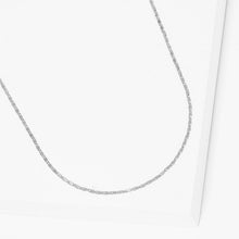 Load image into Gallery viewer, Gold White Gold Dipped Metal Chain Necklace
