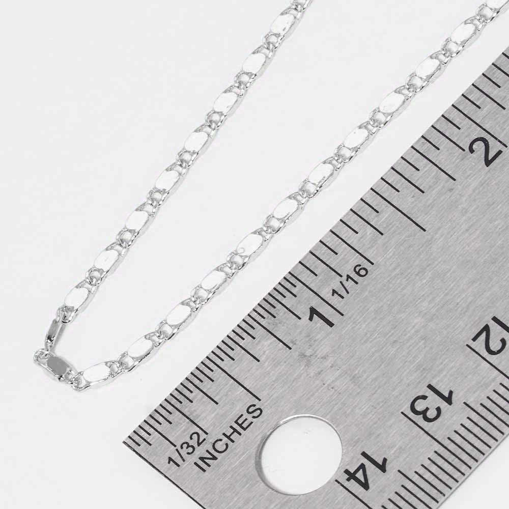 Gold White Gold Dipped Metal Chain Necklace - Jewelry Store by Erik Rayo