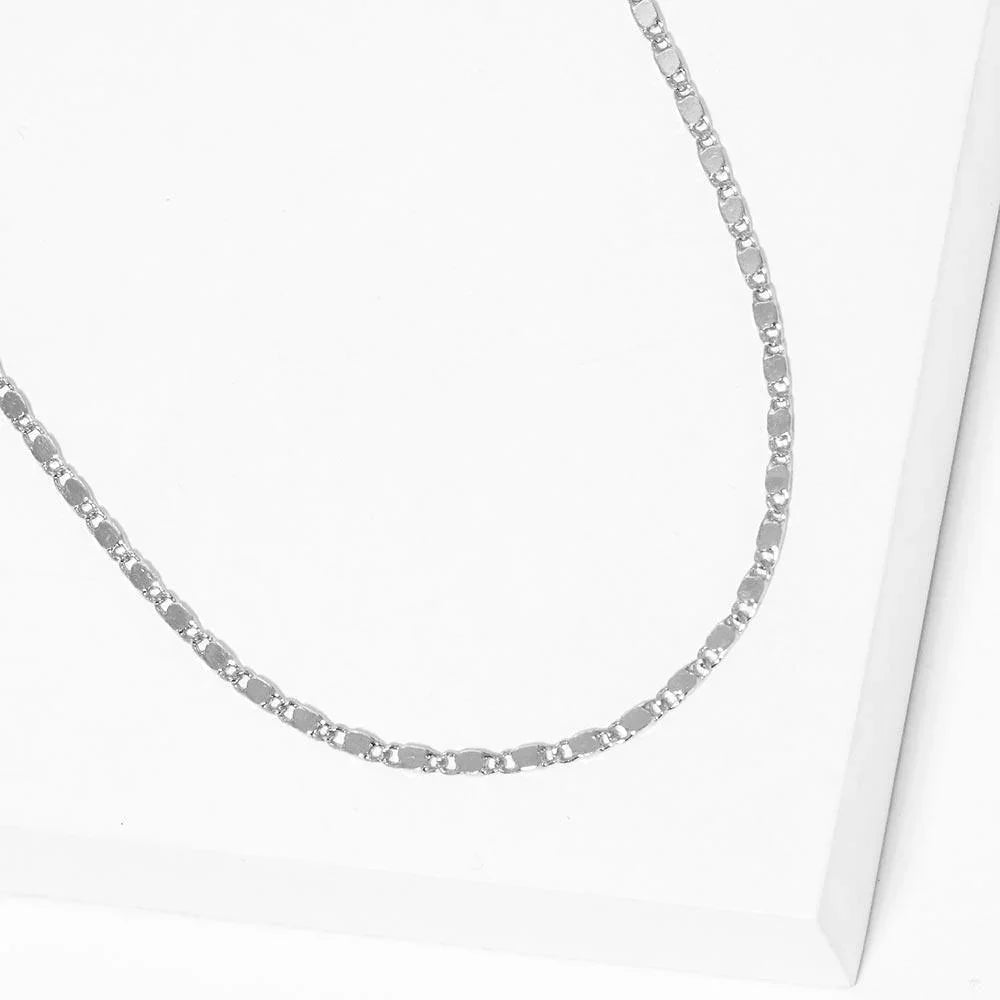 Gold White Gold Dipped Metal Chain Necklace - Jewelry Store by Erik Rayo