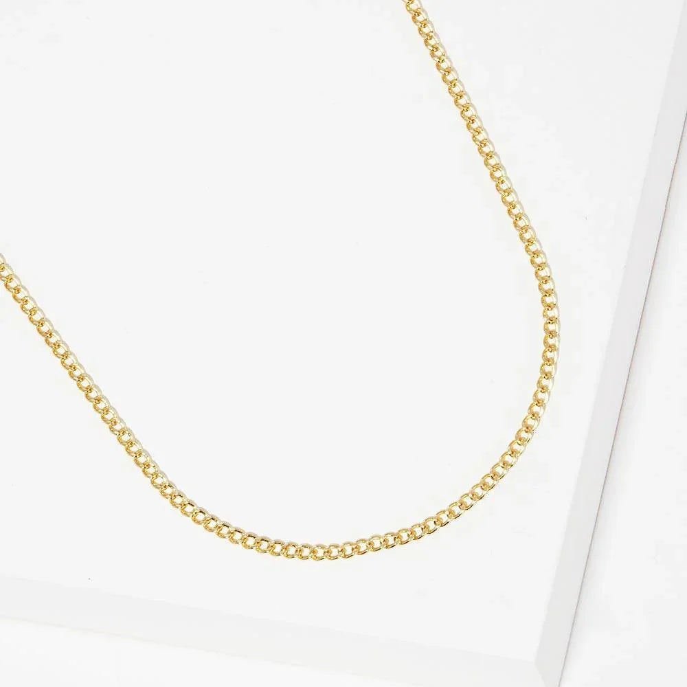 Gold Gold Dipped Metal Chain Necklace - Jewelry Store by Erik Rayo