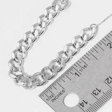 Load image into Gallery viewer, Gold White Gold Dipped Metal Chain Necklace
