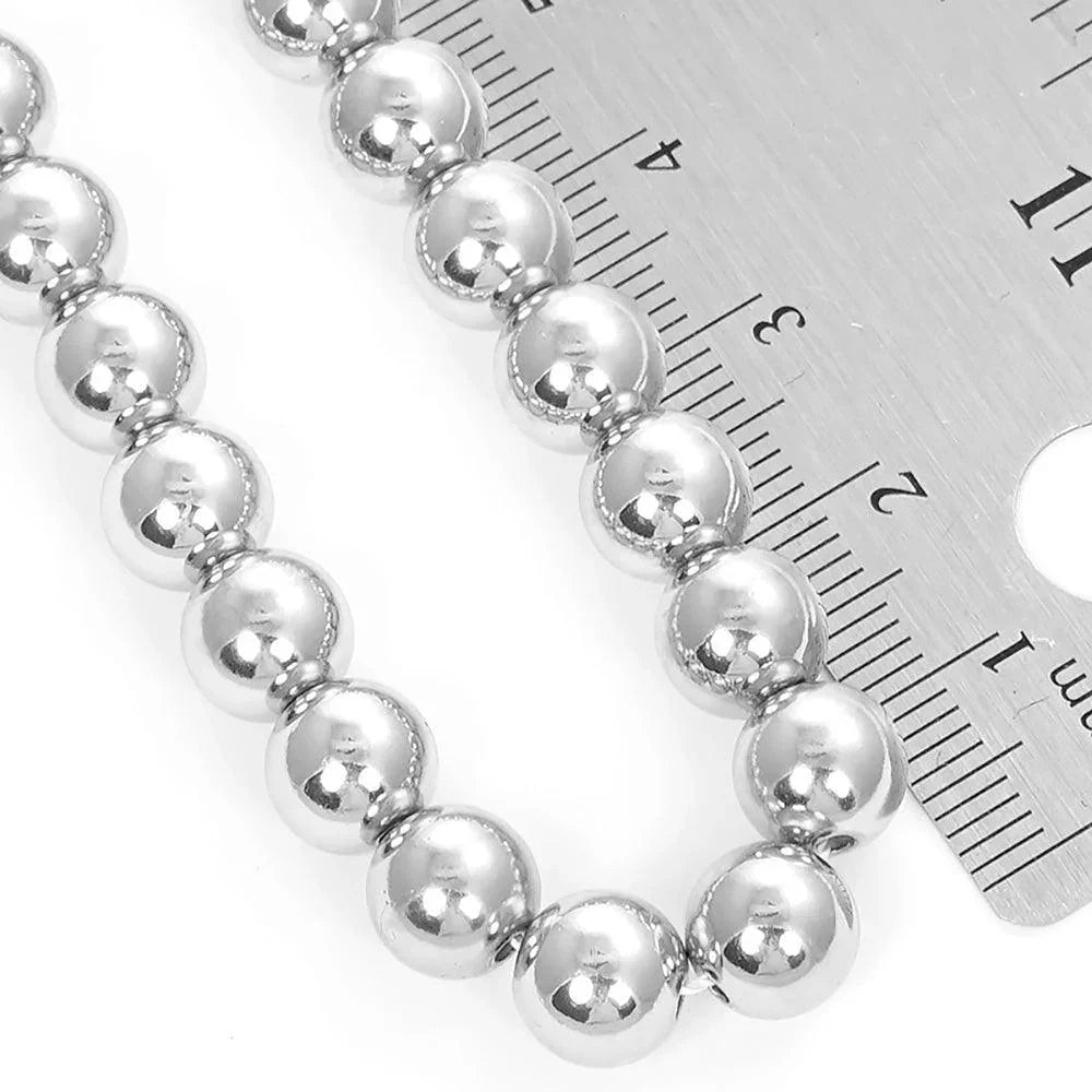 Gold White Gold Dipped Ball Chain Necklace - Jewelry Store by Erik Rayo