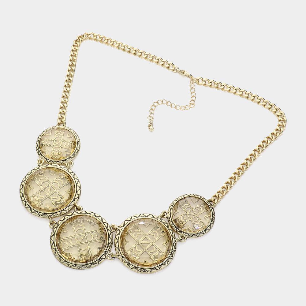Gold Metal Necklaces - Jewelry Store by Erik Rayo