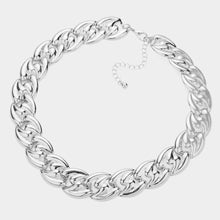 Load image into Gallery viewer, Metal Chain Link Necklace
