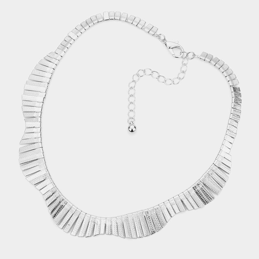 Metal Collar Necklace - Jewelry Store by Erik Rayo