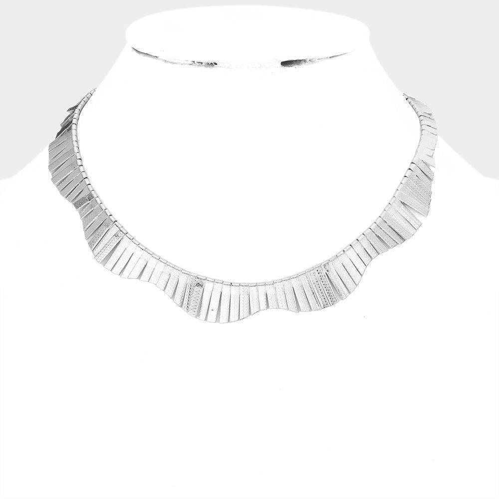 Metal Collar Necklace - Jewelry Store by Erik Rayo