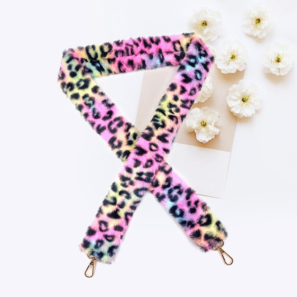 Leopard Patterned Faux Fur Bag Strap - Jewelry Store by Erik Rayo