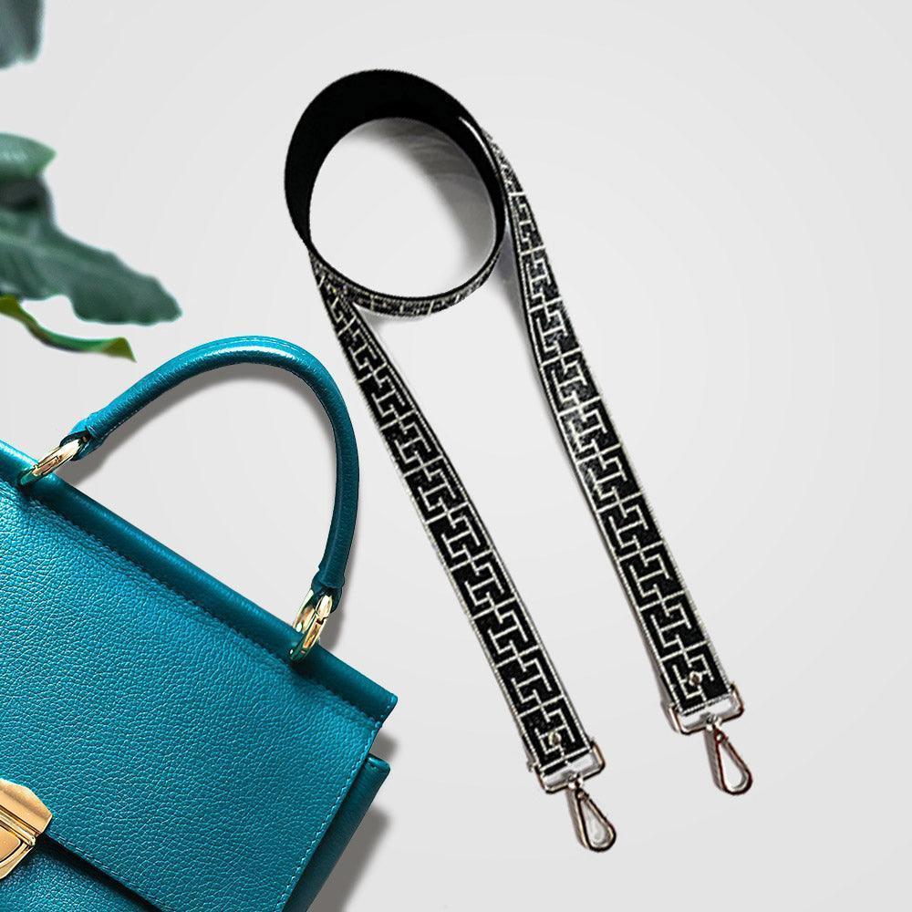 Patterned Bling Bag Strap - Jewelry Store by Erik Rayo