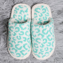Load image into Gallery viewer, Leopard Patterned Soft Home Indoor Floor Slippers
