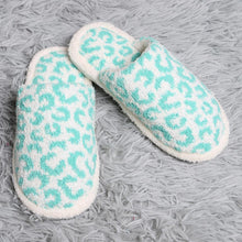 Load image into Gallery viewer, Leopard Patterned Soft Home Indoor Floor Slippers
