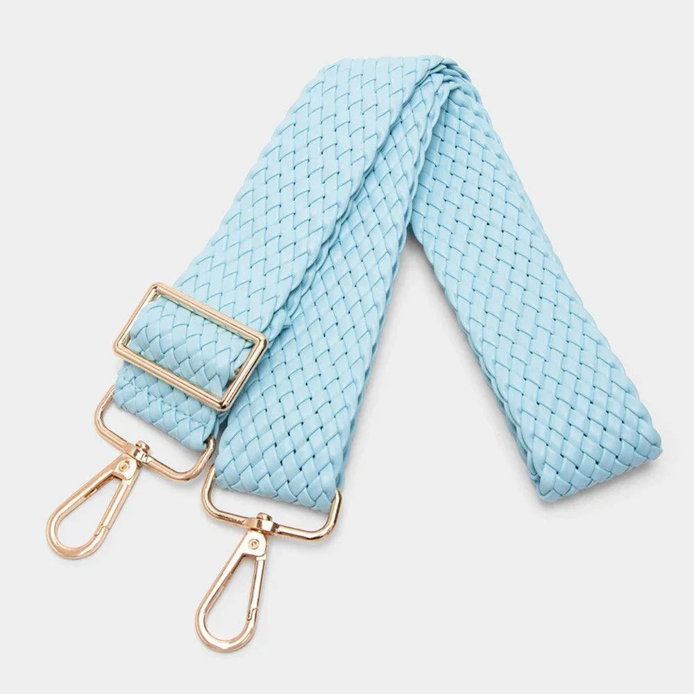 Faux Leather Braided Bag Strap - Jewelry Store by Erik Rayo